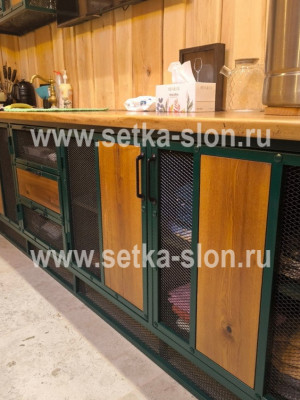 Сетка "Железный слон" ромб 20х8 пер. 0.8х2мм 1250х2000 стальная