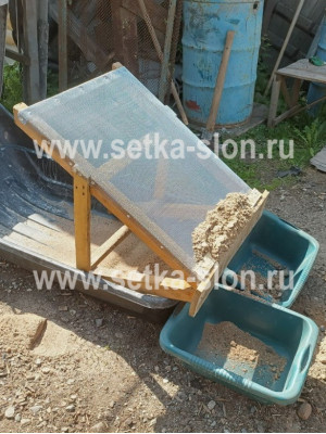 Сетка "Железный слон" 10х4 пер. 0.5х0.8мм 1250х6000 оцинкованная